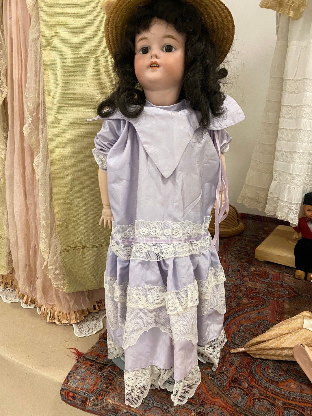 1940’s NETTED LILAC DRESS