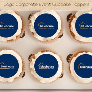 Decorazioni per torte, cupcake e biscotti con logo commestibile, regali per eventi aziendali, scritte, carta da ostia, foglio di glassa, promozioni del marchio, esposizione