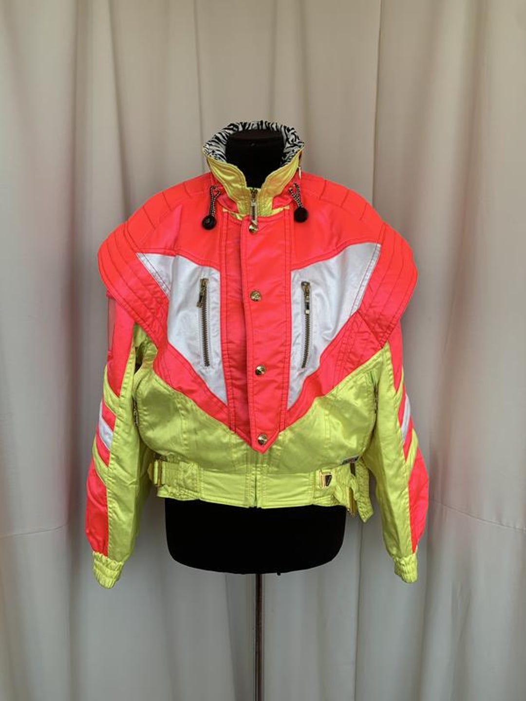 超希少 FILA 90s Vintage スキーウェア つなぎ イエロー 超希少 FILA 90s Vintage スキーウェア つなぎ イエロー スキー