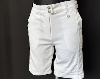 Sportalm Kitzbühel White Bermuda Summer Tennis Golf Shorts