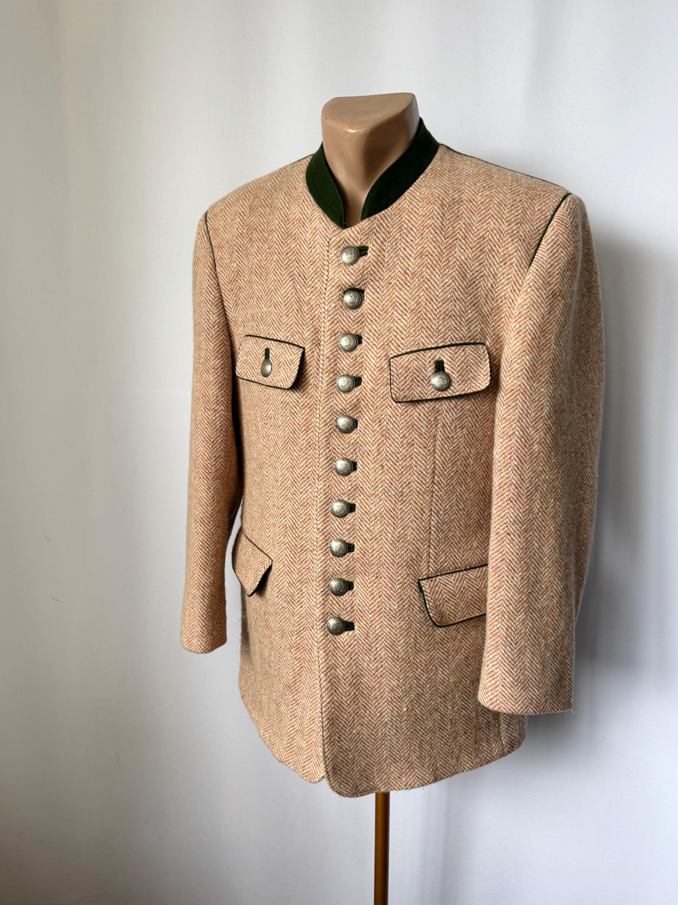 Kaiser Franz Josef Vintage Jacket | Austrian Virgin Wool Tweed