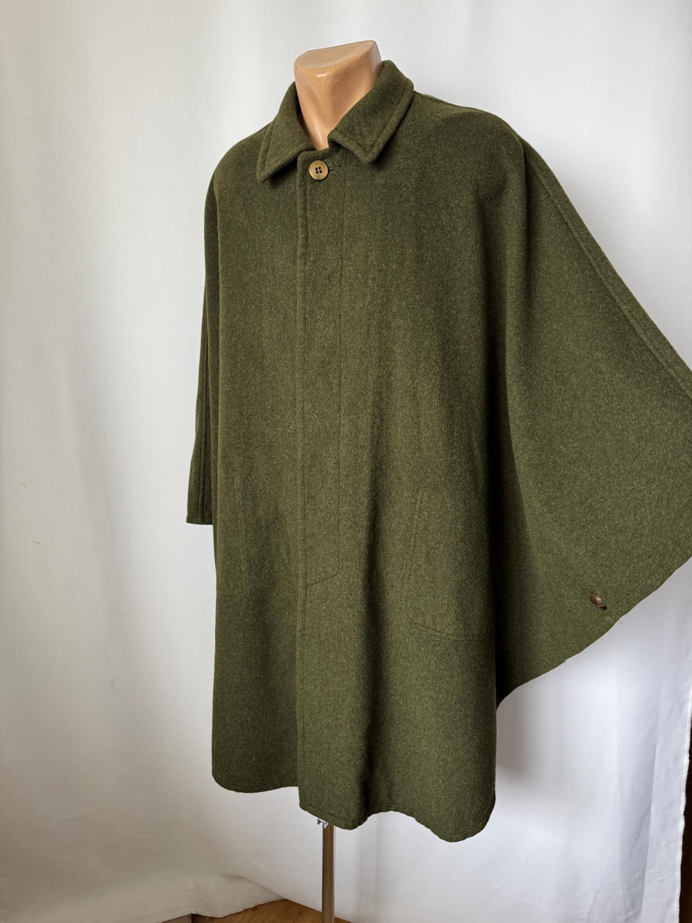 Germany製 Vintage LODEN Coat ローデン　Poncho Women's Loden Cape - Robert W. Stolz
