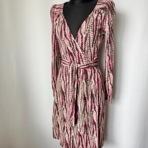 open lace back dress Pink Jeanne Wrap Dress main image 1
