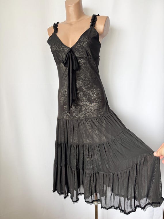 chinese dress ladies DEX SP24 CROSSOVER MIDI DRESS IN TERRACOTA FLORAL main image 0