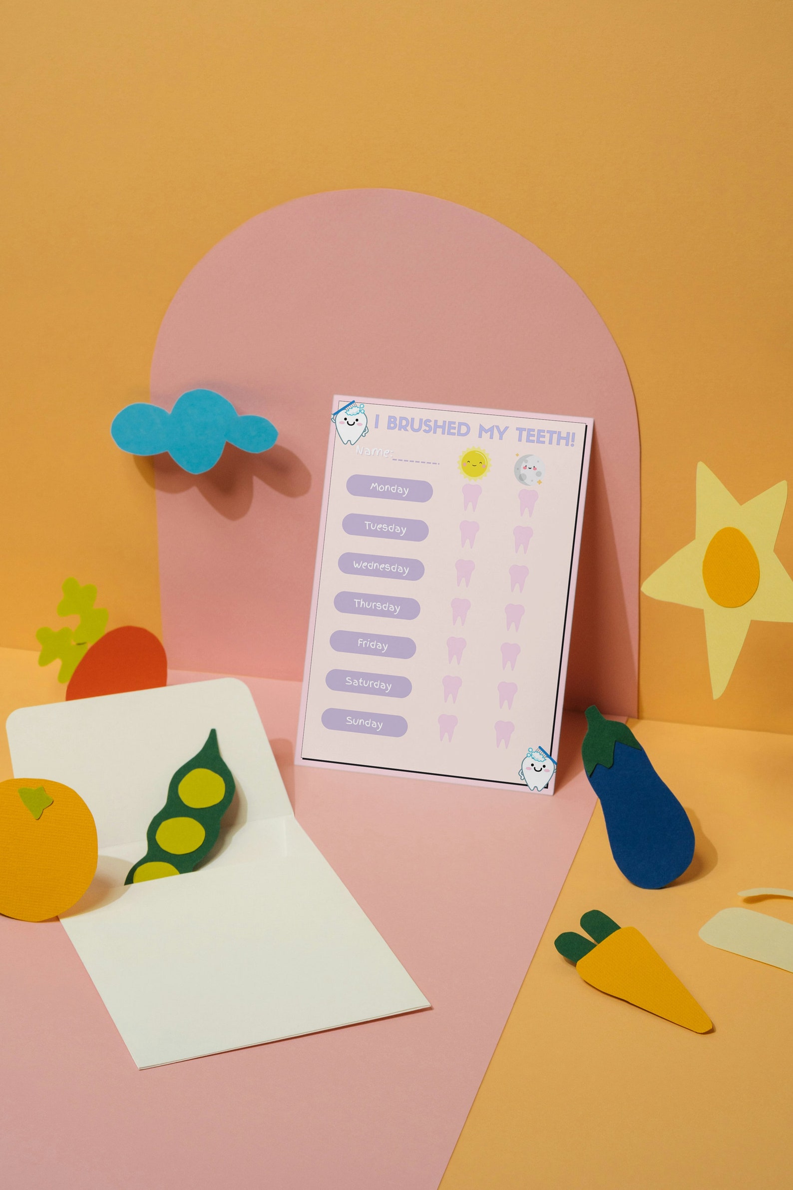 Kids Brushing Teeth Chart PDF Printable Brushing Teeth Print kids-brushing-teeth-chart-pdf-printable-brushing-teeth-print