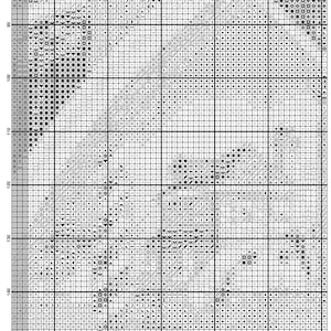 Cartoon Characters Cross Stitch Pattern / Large Cross Stitch Pattern / Mickey Mouse Cross Stitch Pattern / Instant Printable PDF Pattern image 6