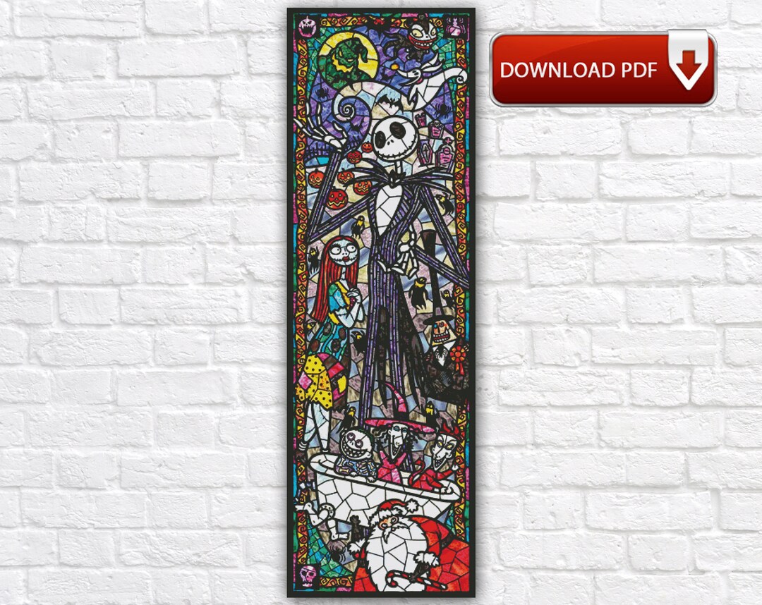 Nightmare Before Christmas Cross Stitch Pattern / Jack and Sally ...