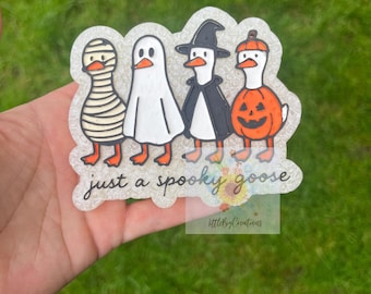 Just a spooky goose | car freshie | air freshener | car accessories | car charm | Halloween |