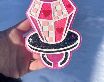 Ring pop | car freshie | car air freshener | Valentine’s Day | car diffuser | heart | ring pop car freshie | air freshener