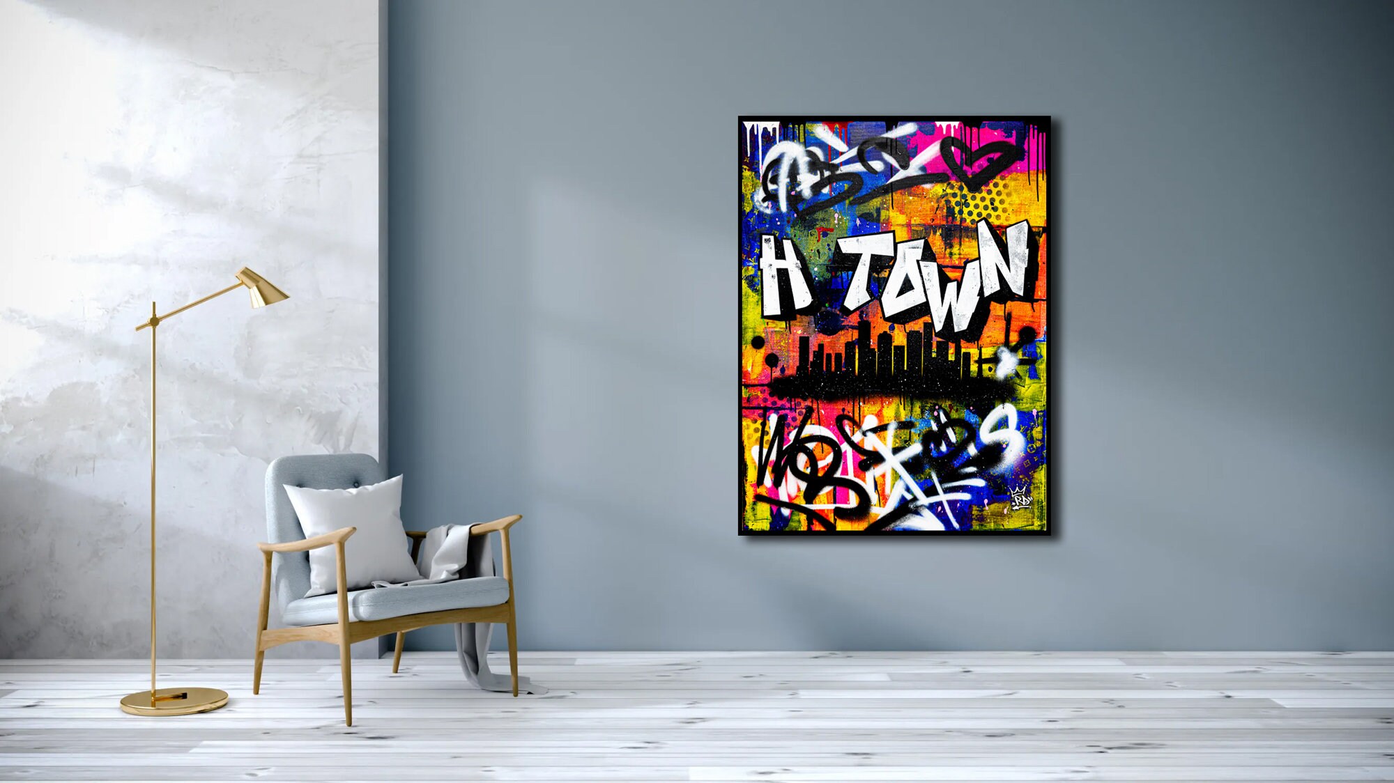 Banksy Street Art Canvas | Luxury Art Canvas