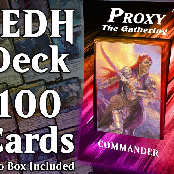 cEDH Najeela Tempo - 100 Proxy Karten - Commander - Premium Qualität