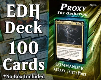 Atraxa, Infect Voice EDH - 100 tarjetas proxy - Calidad premium