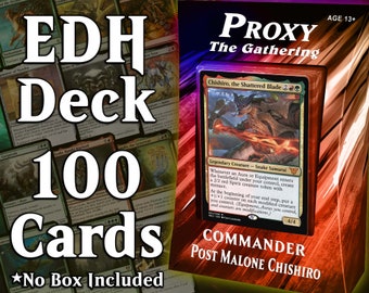 Post Malone Chishiro EDH Deck – 100 cartes proxy – Qualité premium