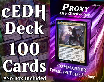 Yuriko, the Tiger's Shadow cEDH Deck - 100 Proxy Cards - Premium Quality