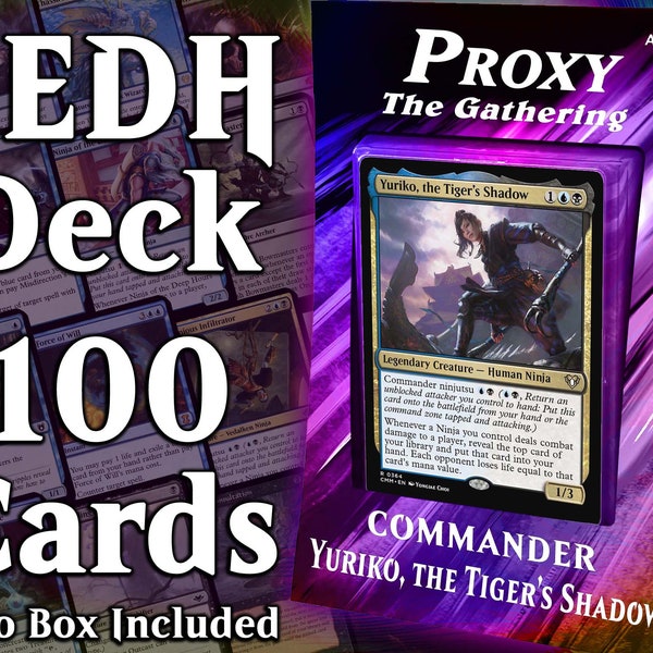 Yuriko, the Tiger's Shadow cEDH Deck - 100 Proxy Karten - Premium Qualität