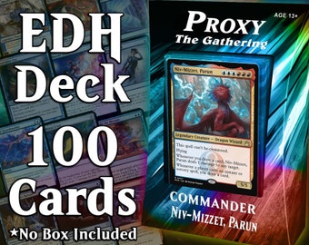 Niv-Mizzet, Parun EDH - 100 carte proxy - Qualità Premium