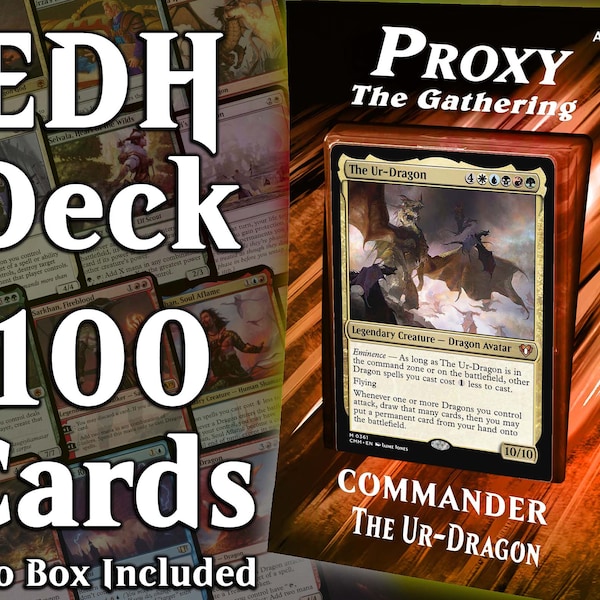 The Ur-Dragon EDH Deck - 100 Proxy Karten - Premium Qualität