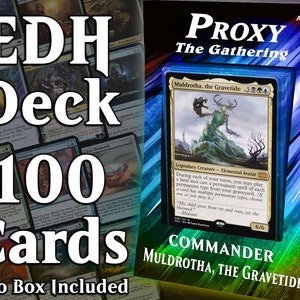 Muldrotha, the Gravetide EDH - 100 Proxy Cards - Premium Quality