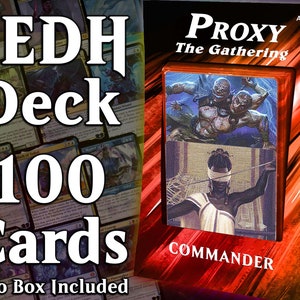 cEDH Kraum Tymna Breach - 100 Proxy Cards - Commander - Premium Quality