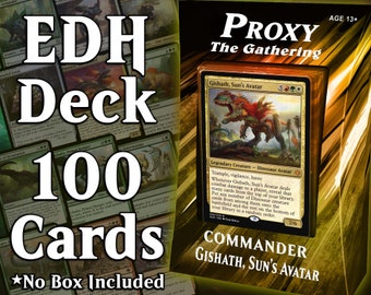 Gishath, Sun's Avatar EDH Deck - 100 tarjetas proxy - Calidad premium