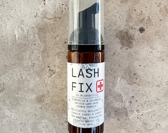 Organic Eyelash Extension Foaming Wash, Chamomile & Calendula, 2oz