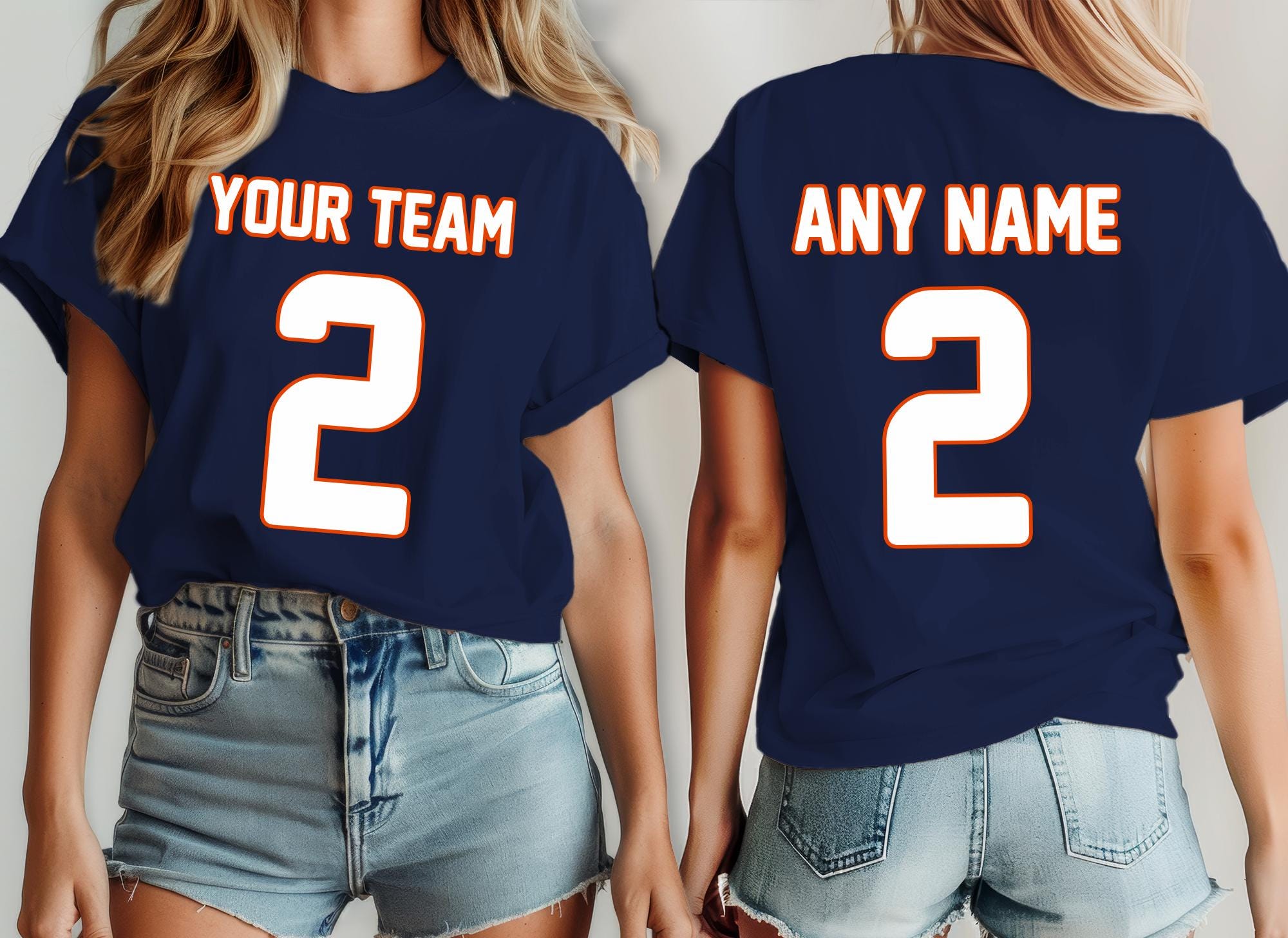 Football Chicago jersey, shirt bear Custom, your team name and number,  custom shirt, kid's football shirt, man football jersey