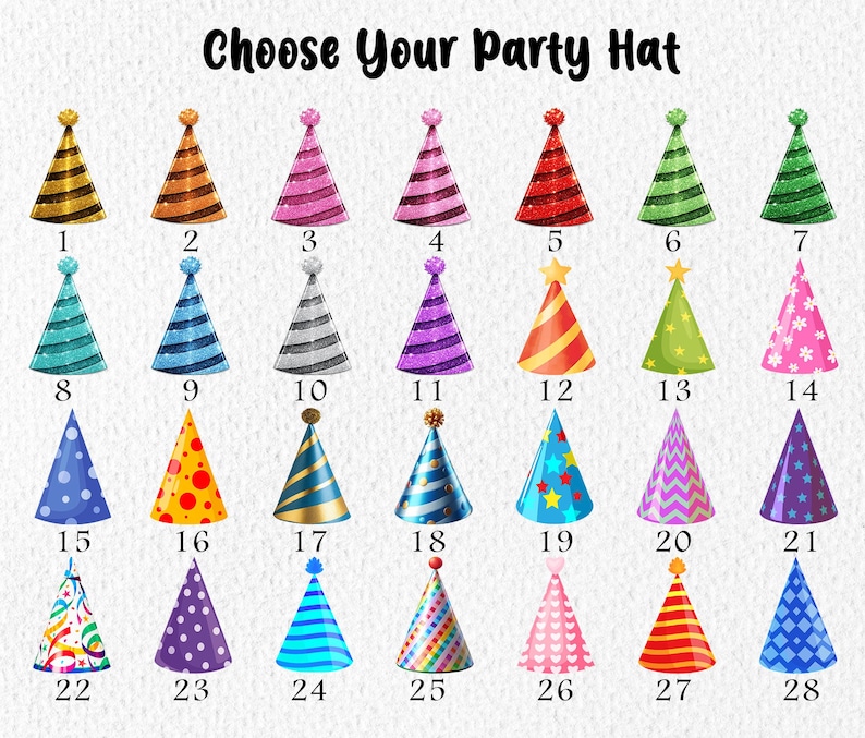 Custom Face Birthday Banner - 30th Birthday Decorations for Her - Personalized Photo Garland with Party Hats - Dirty 30 Party Decor image 3