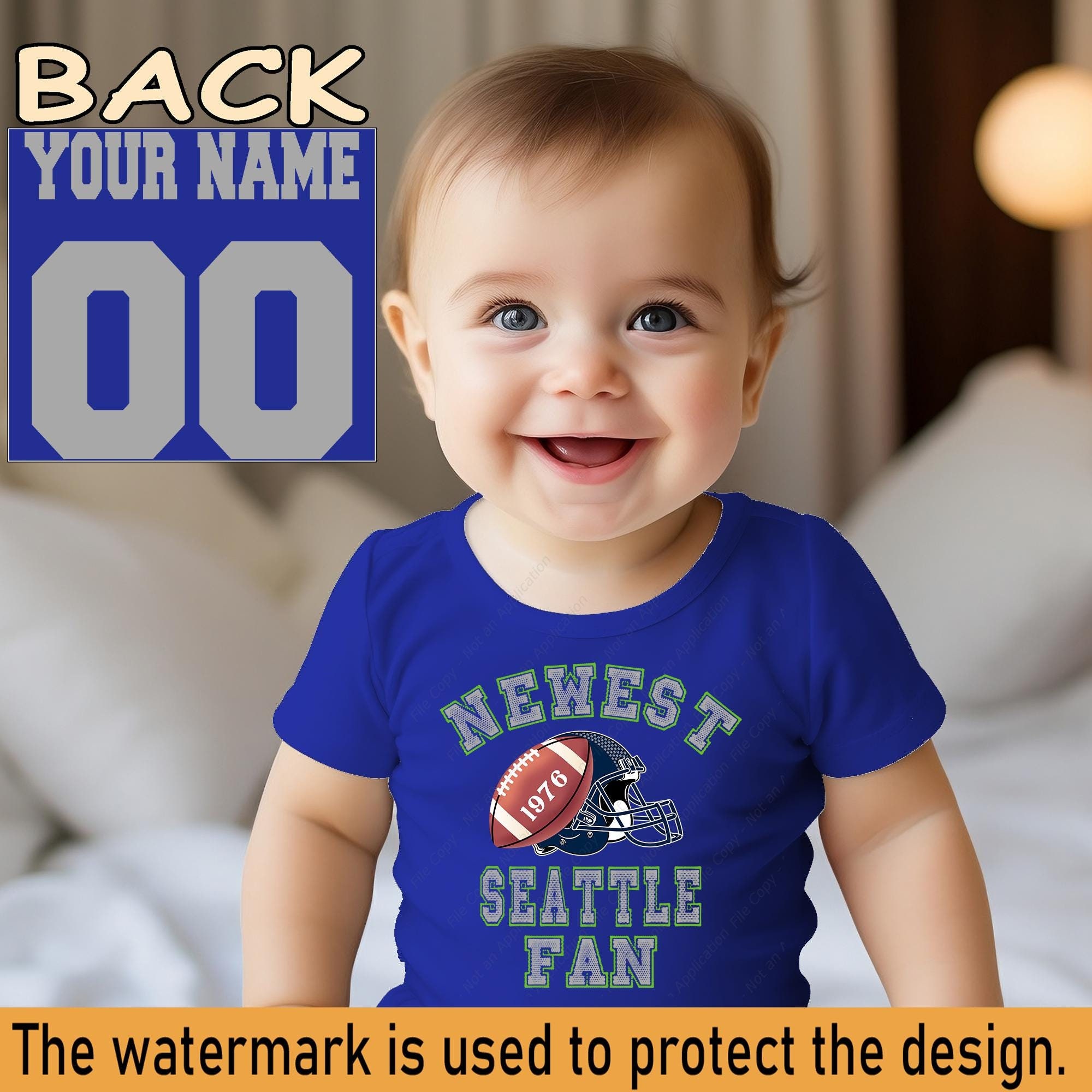 Seahawks Baby Etsy Canada
