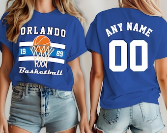 Basketball Orlando jersey, shirt Magi Custom , your team name and number,  custom shirt, kid&#39;s Basketball shirt, Basketball jersey