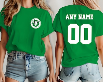 Custom team name and number shirt, Customized Soccer shirt, your team name number, custom shirt, kid Soccer shirt, Soccer jersey