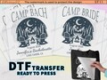 Camp Bachelorette DTF Bride Shirt  -  Bachelorette Party Shirts - Ready to Press Iron On Transfer - Bachelorette Gifts product logo