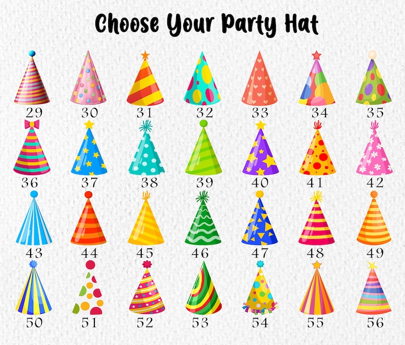 Custom Face Birthday Banner - 30th Birthday Decorations for Her - Personalized Photo Garland with Party Hats - Dirty 30 Party Decor image 4