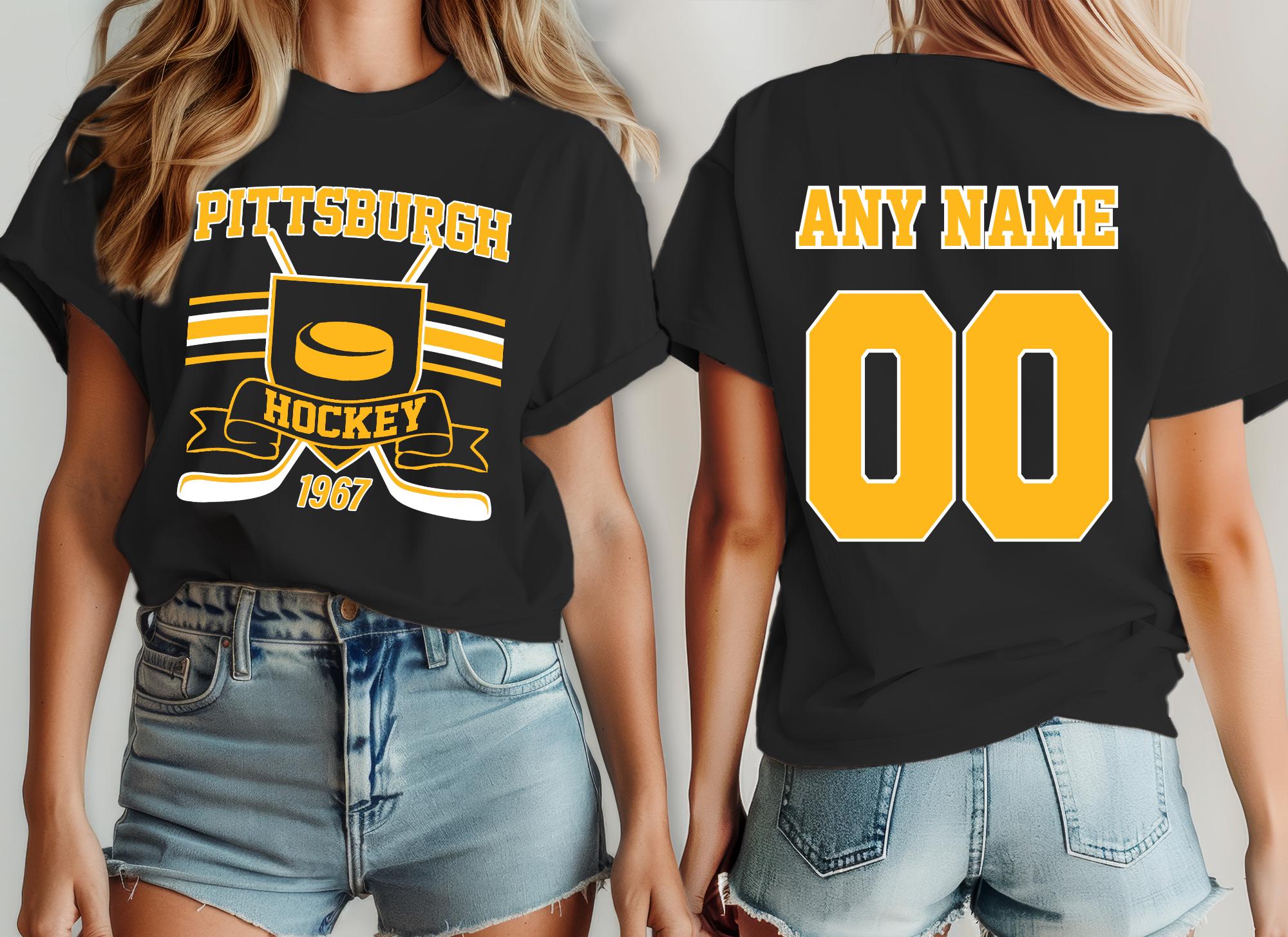 Chemise Vintage Pittsburgh Penguins NHL – Taille XL – Mario Lemieux – Années 90