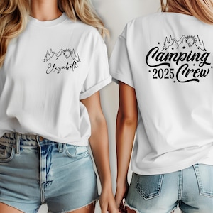 Camping crew shirt, family vacation shirt , Custom Camping Tee,cousin crew, Comfort colors shirt, Cousin family reunion shirt, Cousin gift