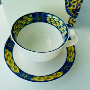 Royal Copenhagen  2 tee cups with saucers in original packning