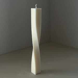 Vela espiral larga, velas de mesa, vela cónica, velas clásicas hechas a mano, vela espiral alta, velas decorativas para la cena