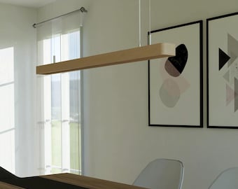 ARBUSTO - Minimalist Beech Wood Pendant Light – High Efficiency LED Lighting