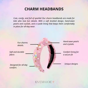 Pink Nutcracker Headband, Embellished Knotted Headband, Christmas Headband, Holiday Headband, Pink Headband, Holiday Gifts for Girls image 5