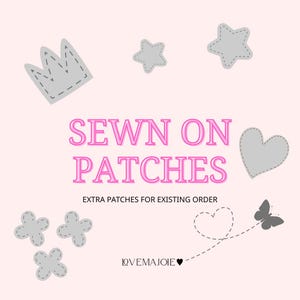 Extra Sewn On Patches