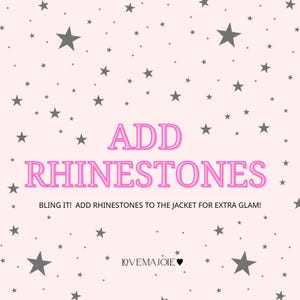 Rhinestone Jacket Embellishment: Add Extra Glam
