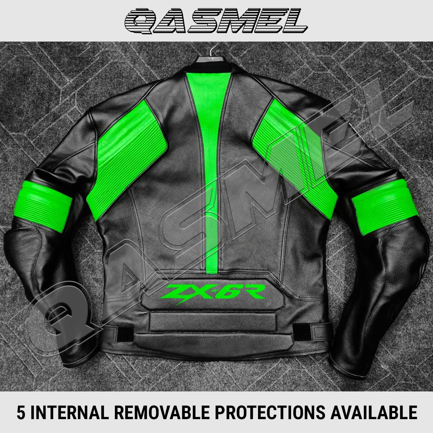 Kawasaki Ninja ZX-6R Motorbike, Motorcycle Fluorescent Green Kawasaki Ninja ZX-6R Motorbike, Motorcycle Fluorescent Green
