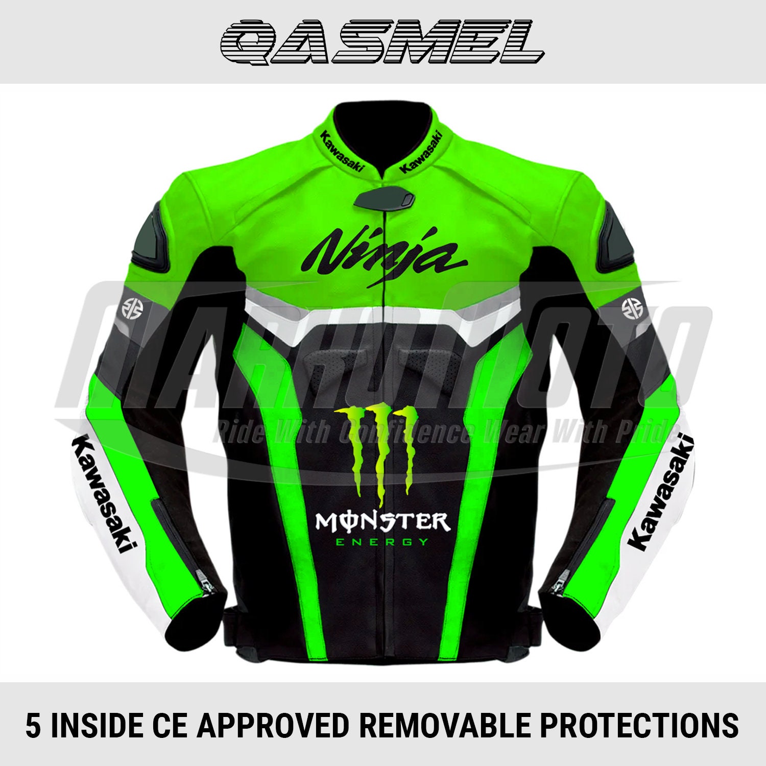 Kawasaki Ninja Monster Motorbike, Motorcycle, Fluorescent Green Cowhide & Kangaroo Leather Racing Jacket With CE Approved Protections - Etsy Kawasaki Ninja Monster Motorbike, Motorcycle, Fluorescent Green Cowhide & Kangaroo Leather Racing Jacket With CE Approved Protections - Etsy