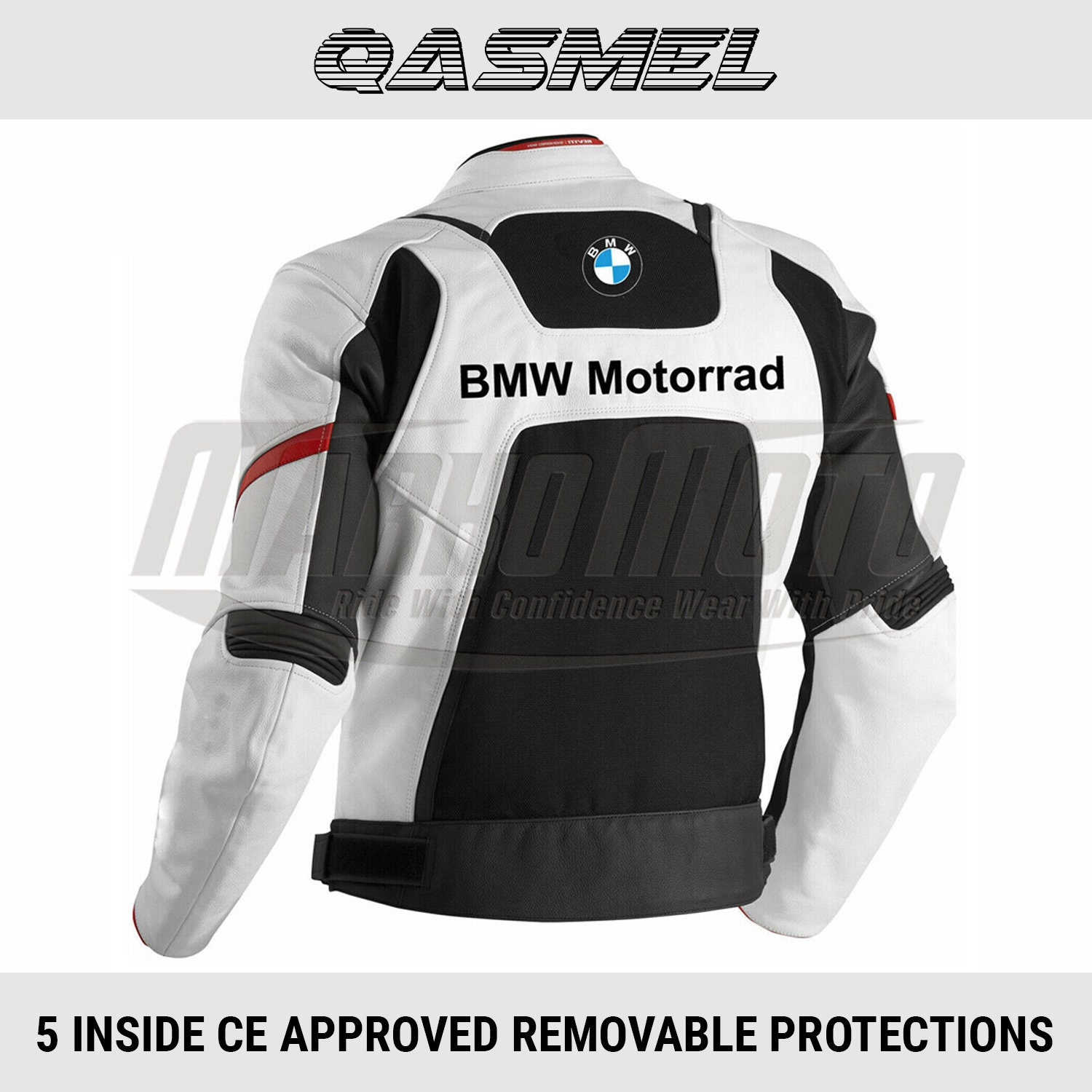 BMW Motorrad S1000RR Motorbike, Motorcycle, White and Black Cowhide ...