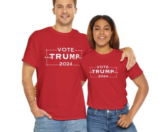TRUMP 2024 Couple T-shirts assortis