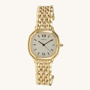 Original MOVADO 14K GOLD Ladies Watch, All Gold Swiss Made Wristwatch, Pre-Owned Luxurious Timepieces