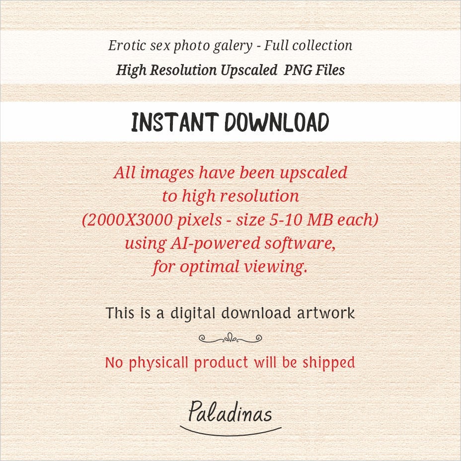 Sex Photos, SET of 68 HD Photos, Naked Women, Digital, Erotic Photos