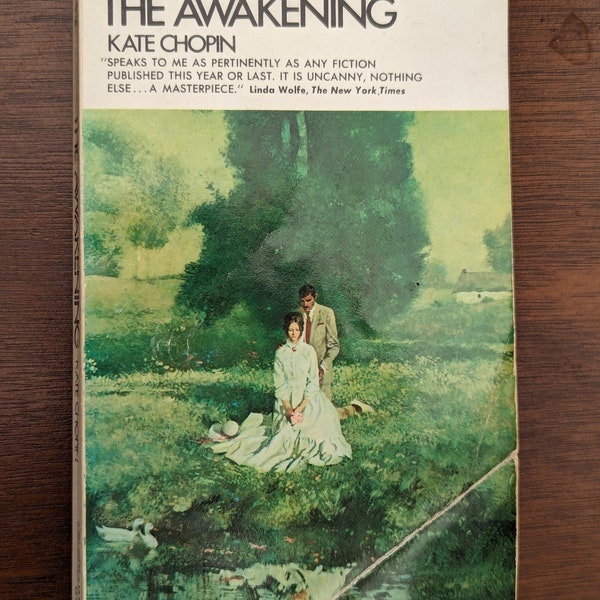 Vintage 1972 paperback copy of The Awakening by Kate Chopin