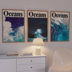 ocean waves poster
surf art print
inspiring surfing scene wall art