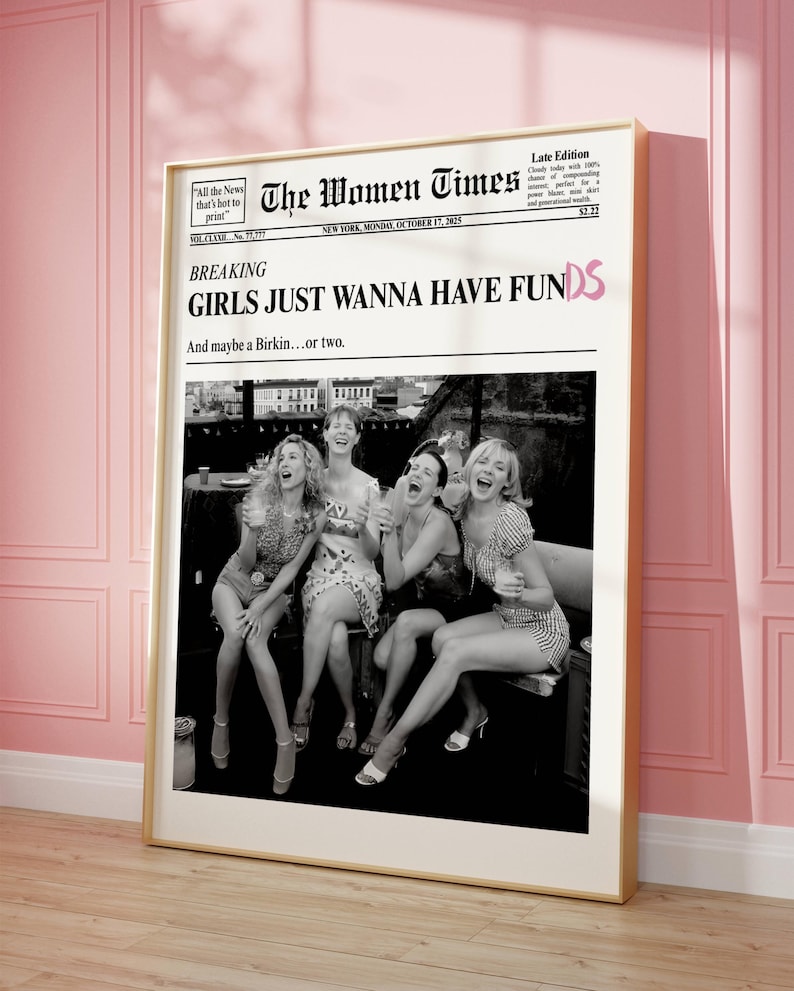 Trendy Newspaper print
 vintage designer heels wall art
new york News print
 retro magazine poster
newspapper headline
girly luxury fashion poster
magazine headline
newspaper poster
newspaper print
new york times poster
better late than ugly
it girl poster
fashion poster
luxury fashion print
dior heels poster
funny print
cover poster
it girl dorm decor
girly wall art
funny girly poster
fashion print
the women times
be your own daddy make your own sugar
sex and the city
satc print
carrie bradshaw