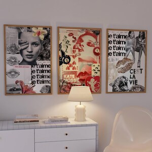 visualization board
collage kit
photo collage art
collage poster
manifestation board
fashion poster
femme fatale
burgundy poster
kate moss poster
red gallery
leopard poster
leopard print
animal print
lips poster
je t'aime poster
c'est la vie poster